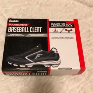 Franklin black and white baseball Kleets
